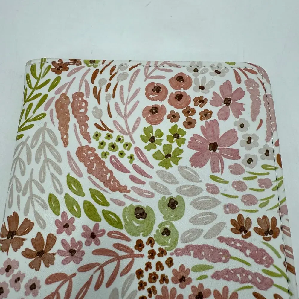 Elyse Breanna Design Passport Cover Limelight Floral Travel 2 Pockets Vacation
